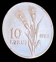 1963 10 Kuruş