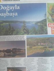 HÜRRİYET GAZETESİ HÜRRİYET KELEBEK 2 GAZETESİ DOĞUM GÜNÜ GAZETESİ - 6 Temmuz 2017- Hürriyet seyahat yayın yönetimi Serkan Ocak'ın katkıları ile hazırlanan Doğan manzara Göl tarih gastronomi kum ve güneş dolu rotalar-abant-iğneada-tuz gölü-kıyıköy- kızılcahamam- bağırganlı- tatile gidemeyenlere günübirlik öneriler- egzotik doğa-dua ile baş başa- keşfedilmeyi bekleyen doğal hazine-karadeniz manzarası- hem tatil hem Köy hayatı-masaldı diyarındaki gibi Yer Gök aynı renk- eğlendirirken öğreten masallar-