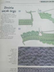 HÜRRİYET GAZETESİ HÜRRİYET KELEBEK 2 GAZETESİ DOĞUM GÜNÜ GAZETESİ - 19 nisan 2017- bebekler için tığ işleri tek tığ teknikleri- tığ işi tekniklerinin resimli anlatımları-yüksek ilmek- saçak dikiş- dışarıdan arttırmalar- çift yüksek ilmek-üçlü yüksek ilmek- kabarık yüksek ilmek-uzatılmış yüksek ilmek- çorap şiş ile saçak örgüsü- zincirle saçak örgü-basit arttırmalar-sıvının başlangıcından kademeli çoklu arttırma-sıranın sonuna kademeli çoklu arttırma- sıra başında ve sıra sonunda aşamalı çoklu arttırma-
