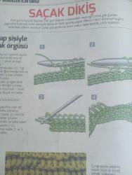 HÜRRİYET GAZETESİ HÜRRİYET KELEBEK 2 GAZETESİ DOĞUM GÜNÜ GAZETESİ - 19 nisan 2017- bebekler için tığ işleri tek tığ teknikleri- tığ işi tekniklerinin resimli anlatımları-yüksek ilmek- saçak dikiş- dışarıdan arttırmalar- çift yüksek ilmek-üçlü yüksek ilmek- kabarık yüksek ilmek-uzatılmış yüksek ilmek- çorap şiş ile saçak örgüsü- zincirle saçak örgü-basit arttırmalar-sıvının başlangıcından kademeli çoklu arttırma-sıranın sonuna kademeli çoklu arttırma- sıra başında ve sıra sonunda aşamalı çoklu arttırma-