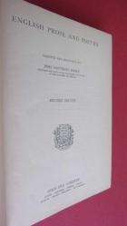 ENGLISH PROSE AND POETRY ( İngilizce Düzyazı ve Şiir )