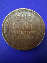 ABD 1 Cent, 1953  Buğday Centi Amerika USA