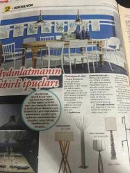 HÜRRİYET GAZETESİ HÜRRİYET KELEBEK 2 GAZETESİ DOĞUM GÜNÜ GAZETESİ - 11 Ağustos 2016 - pratik ev fikirleri ve alışveriş dergisi evim ekibinin hazırladığı dekorasyon rehberiniz-aydınlatmanın sihirli ipuçları-bunlara dikkat-aydınlatma elemanları içinden çiçek geçen fikirler-avize nasıl takılır-duvar bahçeleri-beş çayınıza çiçeklerden fon-sandalye çiçeklerden bir giysi-peçeteyle renklenen saksılar