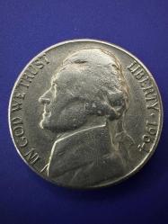 ABD 5 Cent , 1964 D Jefferson Nikel Amerika USA