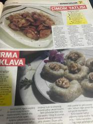 HÜRRİYET GAZETESİ HÜRRİYET KELEBEK 2 GAZETESİ DOĞUM GÜNÜ GAZETESİ - 26 Haziran 2017 - emine Beder’in hazırladığı birbirinden lezzetli tarifler-koruma tatlısı tarifi-bisküvi ile meyveli tart Oulet tarifi-bisküvi ile çikolatalı baton pasta tarifi-yoğurt tatlısı tarifi-cimcik tatlısı tarifi kolay baklava tarifi-Nilüfer tatlısı-tatlısı-Kilis kebabı tarifi-burma baklava tarifi-gül tatlısı tarifi-hürriyet kitap