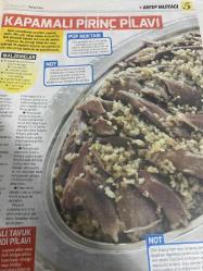 HÜRRİYET GAZETESİ HÜRRİYET KELEBEK 2 GAZETESİ DOĞUM GÜNÜ GAZETESİ - 22 Haziran 2017 - Gaziantep ticaret Odası’nın katkılarıyla lezzetli yemekler-Gaziantep mutfağı bayram yemekleri-yuvarlama tarifi-vişne kebabı tarifi-Kilis kebabı tarifi-kapamalı pirinç pilavı tarifi-antepfıstıklı kurabiye tarifi-Hürriyet kitap