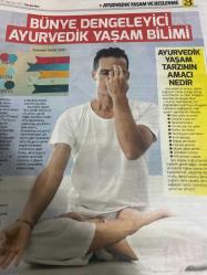 HÜRRİYET GAZETESİ HÜRRİYET KELEBEK 2 GAZETESİ DOĞUM GÜNÜ GAZETESİ - 15 Haziran 2017 - Ebru Şinikten gündelik yaşam için burun nefesi egzersizleri-ayurvedik yaşam ve beslenme-ayurvedik beden tipinizin özelliklerini keşfedin-ayurveda nedir-ayurvedik yaşam tarzının amacı nedir-dosha testi-bünye dengeleyici ayurvedik yaşam bilimi-ayurveda nedir-Hürriyet kitap