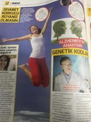 HÜRRİYET GAZETESİ HÜRRİYET KELEBEK 2 GAZETESİ DOĞUM GÜNÜ GAZETESİ - 13 Haziran 2017 - Serdar Savaş-erken tanı‘dan erken’i genlerimizde saklı-insan genomunun keşfi kişiye özel tıp çağını başlattı-diyabet korkulu rüyanız olmasın-genetik kodlar Alzheimer‘ın anahtarı-Türkiye’de ölümlerin birinci nedeni kalp krizleri-her beş krizin dördü önlenebilir-genlerinizle barışın kanserden korunun-stresinizi ölçtürebilir ve yönetebilirsiniz-ezberbozan yaklaşım genom‘a göre beslenme ve egzersiz-yaşlanma yavaşlatılabilir bir süreçtir- genlerinizde barışın kanserden korunun