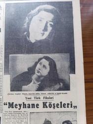 Cumhuriyet Pazar Gazetesi - 12 Nisan 1953 - Yedi Dakika Yazan Doğan Nadi Köşe Yazısı - Renkli Karikatür - Petrol İşlerinde Yeni Gelişmeler - Amerikan Bayrağına 49. Yıldız İlave Edilecek Mi - Haftanın Şakaları Yazan Burhan Felek - Dünya Edebiyatından Seçme Hikayeler Şeftali Çiçeği Yazan Su Şih - Bizim Yıldızlar Neriman Köksal Fotoğraf - Alida Valli Dünya İtham Ediyor Filminde Fotoğraf - Meyhane Köşeleri Filminin Başartisti Saliha Tekneci Fotoğraf - Bu Kadın Benimdir Filminin Bir Sahnesinde Talat Artemel İle Fatma Bilgen Fotoğraf - Errol Flynn İle Meşhur Sinema Artisti Gina Lollobrigida Don Juan Filminde Fotoğraf - Ev Kadın Moda Köşesi - Asırların Ve Eserlerin Üstünden Bakan Bir Sanatkar Mimar Sinan Yazan Samih Nafiz Tansu - Bir Balo Hatırası Yazan Fuad Duyar - Şimdi De Bir Kadın Erkek Oldu Fotoğraf - Bu Adama Niçin Devrin En Büyük İnsanı Diyorlar Dr. Schweitzer Fotoğraf - Dünyanın En Güzel Zenci Kızı İsabelle Fotoğraf - İster İnan İster İnanma Çizen Yazan Ripley