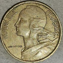 FRANSA 1976 10 CENTIMES