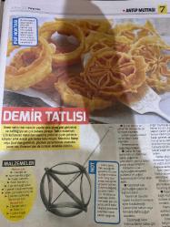 HÜRRİYET GAZETESİ HÜRRİYET KELEBEK 2 GAZETESİ DOĞUM GÜNÜ GAZETESİ - 25 MAYIS 2017 - Gaziantep ticaret odasının katlılarıyla hazırlandı-yemek yazarları hazırladı-Demir tatlısı tarifi-Şekerli peynir böreği tarifi-Peynirli İrmik Helvası tarifi-Haytalya tarifi-antep peynirli un helvası tarifi-Peynirli irmik helvası tarifi-zerdeli sütlaç tarifi-sütlaç tarifi-Peynirli İrmik helvası tarifi-demir tatlısı tarifi-Hürriyet kitap