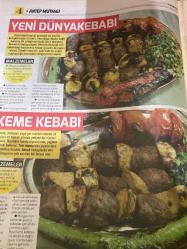 HÜRRİYET GAZETESİ HÜRRİYET KELEBEK 2 GAZETESİ DOĞUM GÜNÜ GAZETESİ - 18 MAYIS 2017 - Gaziantep ticaret odasının katlılarıyla hazırlandı-yemek yazarları hazırladı-Bahar yemekleri-Sebzeli kebap tarifi-Maydanoz piyazı tarifi-Sarımsak kebabı tarifi-Yenidünya kebabı tarifi-Keme kebabı tarifi-ciğer kebabı tarifi-lahmacun hamuru nasıl yapılır-Sarımsaklı lahmacun tarifi-Kemeli Lahmacun tarifi-cağırtlak kebabı tarifi-Hürriyet kitap