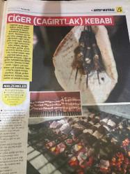 HÜRRİYET GAZETESİ HÜRRİYET KELEBEK 2 GAZETESİ DOĞUM GÜNÜ GAZETESİ - 18 MAYIS 2017 - Gaziantep ticaret odasının katlılarıyla hazırlandı-yemek yazarları hazırladı-Bahar yemekleri-Sebzeli kebap tarifi-Maydanoz piyazı tarifi-Sarımsak kebabı tarifi-Yenidünya kebabı tarifi-Keme kebabı tarifi-ciğer kebabı tarifi-lahmacun hamuru nasıl yapılır-Sarımsaklı lahmacun tarifi-Kemeli Lahmacun tarifi-cağırtlak kebabı tarifi-Hürriyet kitap