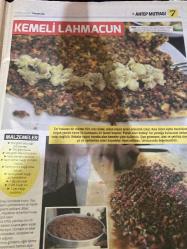 HÜRRİYET GAZETESİ HÜRRİYET KELEBEK 2 GAZETESİ DOĞUM GÜNÜ GAZETESİ - 18 MAYIS 2017 - Gaziantep ticaret odasının katlılarıyla hazırlandı-yemek yazarları hazırladı-Bahar yemekleri-Sebzeli kebap tarifi-Maydanoz piyazı tarifi-Sarımsak kebabı tarifi-Yenidünya kebabı tarifi-Keme kebabı tarifi-ciğer kebabı tarifi-lahmacun hamuru nasıl yapılır-Sarımsaklı lahmacun tarifi-Kemeli Lahmacun tarifi-cağırtlak kebabı tarifi-Hürriyet kitap