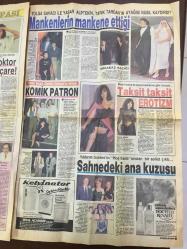 Hafta Sonu Haftalık Aktüalite Sinema Tiyatro Müzik ve Magazin Dergi-Gazetesi - 22 EYLÜL 1989 - EFE ÖZAL'I DA BASTI - SEMRA ÖZAL, TURGUT ÖZAL - SİBEL BORONKAY - HARİKA AVCI & BÜLENT BİLGİÇ - PEARS REKLAMI - KÜÇÜK CEYLAN - MUSTAFA DENİZLİ BENZERİ - MAZHAR FUAT ÖZKAN - DENİZ BURCU - ONUR ONURSAL - TİJEN ERMAN - PALABIYIK HAMİT - MÜGE ORUÇKAPTAN, MURAT ÇEKEM - AJDA PEKKAN - SERPİL ÇAKMAKLI - MUHTEŞEM NEJAD PSİKOLOG - REYHAN BİLGİNER - YILDIRIM GÜRSES - ÖZTÜRK SERENGİL, SEREN SERENGİL - NECO - EKSİKSİZ, 8 SAYFA