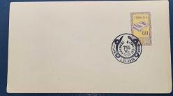 1956   İLK GÜN KAŞELİ PUL ZARF