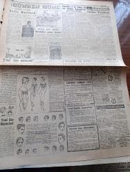 Cumhuriyet Gazetesi - 14 Kasım 1957 - İstanbul'a Dair Yüksek Seçim Kurulunun Kararı - Demokrat Parti Grubu Bugün İki İmtihanını Veriyor - İtalyan Sefaretinde Resmi Kabulde Celal Bayar Ve Adnan Menderes Fotoğrafı -İtalyan Cumhurbaşkanı Gioavanni Gronchi Bugün Şehrimize Geliyor - Japonya'dan İstanbul'a 4,5 Senede Gelebilen İki Amerikalı Kadın Estaline Davis Ve Cornelia Hoppe - Sanatkar Cahide Sonku İhsan Doruk'u Dava Ediyor - Osman Bölükbaşı Mezuniyet İstedi - Tiyatro Festivali - Milli Piyangonun 29 Ekim Talihlileri  - Ingrid Bergman - Nuri Demirağ Dün Vefat Etti- Süveyş Harbi İsrail'e Kaça Malolmuş - Çocuklarımız İçin Yazan Burhan Felek - Günün Adamı Felix Gaillard - Poyraz Fırtınası Marmara'da Kazalara Sebebiyet Verdi - Milli Takım Tek Seçicisi Eşfak Aykaç Kadroyu Pazartesiye Açıklayacak - Film Yıldızı Deniz Tanyeli Puro Tuvalet Sabunları Kullanıyorum Diyor - Real Madrid Mağlup - Beylerbeyi Sahasında Hadise - Pe Re Ja Limon Kolonyası - Yeni Karamürsel Mağazası - Apikoğlu Sucukları