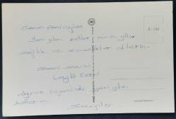 POSTADAN GEÇMİŞ POSTA KARTI