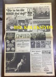 HAFTANIN SESİ GAZETESİ, 3 MAYIS 1991 (TEK YAPRAK, 2 SAYFA) - BERKER İNANOĞLU 49 YAŞINDA YAŞAMINI YİTİRDİ - MESUT YILMAZ - TÜRKER İNANOĞLU - SEZER İNANOĞLU - GARDEN 74, NİLÜFER - HURŞİD YENİGÜN ve GRUBU - OYA BAŞKAN - NEW FACE REKLAMI - İdil Koleksiyon