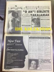HAFTANIN SESİ GAZETESİ, 3 MAYIS 1991 (TEK YAPRAK, 2 SAYFA) - BERKER İNANOĞLU 49 YAŞINDA YAŞAMINI YİTİRDİ - MESUT YILMAZ - TÜRKER İNANOĞLU - SEZER İNANOĞLU - GARDEN 74, NİLÜFER - HURŞİD YENİGÜN ve GRUBU - OYA BAŞKAN - NEW FACE REKLAMI