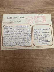 Altın sikke   kartpostalı 18x12 ebatında