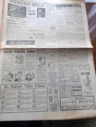 Cumhuriyet Gazetesi - 25 Kasım 1957 - Gıda Maddelerine Dair Alınan Yeni Kararlar - Başbakan Adnan Menderes'in Dünkü Tetkikleri - Meclis 4. Gündemsiz Toplantısını Yapıyor - Kıbrıs'ta Yeni Bir İnfilak Fotoğrafı - Seçim Sonrası ilk Siyasi Parti Kongreleri - Amerika Televizyonlu Suni Peykler Atacak - Yeni Havayolları Genel Müdürü Enver Akoğul - Türk İş Adamlarına Kredi Açan Amerikalı Milyoner William Graham  - Solist Ayla Erduran Moskova Radyosunda Konuştu - Küba İsyanı Genişliyor - Adana'da Çocuk Tiyatrosu Faaliyete Geçti - Kraliçe Victoria'nın İç Çamaşırları Satılığa Çıkarıldı - Bedri Rahmi Eyüboğlu Pazartesi Konuşmaları - Burhan Felek - Günün Adamı Saint Laurent - Haftalık Radyo Programı - Eskişehir'de Fahrettin Kerim Gökay'ı Sevenler Cemiyeti Kuruldu - 50 Senelik Tarihte İlk Defa Fenerbahçe Ankara'dan İki Mağlubiyetle Dönüyor - Galatasaray İzmirspor'u Yendi - Vezüv Gaz Sobası - Federasyon Kupası - Kuştüyü Fabrikası - Havilland Pudrası