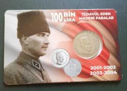 2002 100 Bin Lira Kendi Özel Tanıtım kitinde