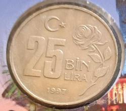 1997 25 Bin Lira Kendi Özel Tanıtım kitinde