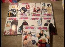 BLEACH MANGA. İLK 10 SAYI. TEK SATILMAZ. KOMPLE SATILIR SADECE. ÇOK TEMİZ.