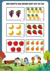 Okul Öncesi Sayıları Say ve YAZ YAZ-SİL Kitabı (1-20 Sayılar)