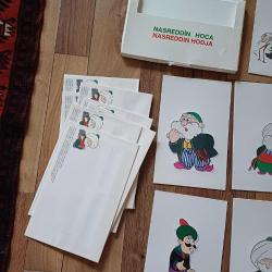 3 Boyutlu  Nasreddin Hoca Posta Kartlari ve Zarflari