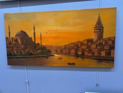 MUHTEŞEM ESKİ İSTANBUL YAĞLI BOYA TABLO