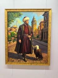 ORJİNAL YAĞLI BOYA FATİH SULTAN MEHMET TABLO