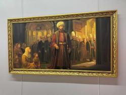 ORJİNAL YAĞLI BOYA FATİH SULTAN MEHMET TABLO