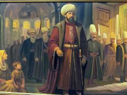 ORJİNAL YAĞLI BOYA FATİH SULTAN MEHMET TABLO