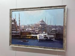 ORJİNAL YAĞLI BOYA EMİNÖNÜ GALATA