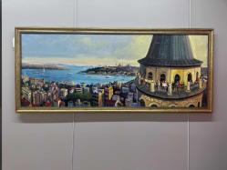 ORJİNAL YAĞLI BOYA PANORAMA  İSTANBUL TABLO