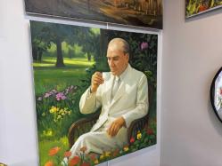 ORJİNAL YAĞLI BOYA ATATÜRK TABLO