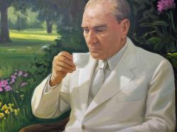 ORJİNAL YAĞLI BOYA ATATÜRK TABLO
