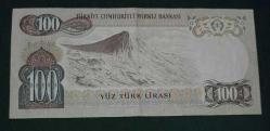 6 Emisyon A 27 Seri 100 Lira Çil altı