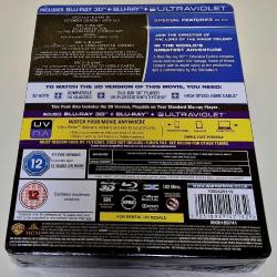 THE HOBBIT An Unexpected Journey Blu-ray 3D & 2D 5 Disk Extended Edition Steelbook Versiyonu