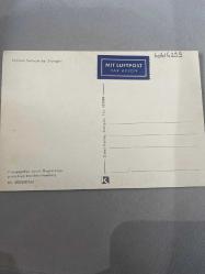 Schloss salitude bei stuttgart kartpostalı 15x10 ebatında