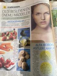 HÜRRİYET GAZETESİ HÜRRİYET KELEBEK 2 GAZETESİ DOĞUM GÜNÜ GAZETESİ - 17 MAYIS 2017 - Evde güzelleşmek aslında hem eğlenceli hem hijyenik hem sağlıklı hem daha ekonomik-Evde doğal kozmetik ürünü hazırlama-Cildi besleyen en önemli maddeler-Evde ürün hazırlamanın avantajları-el kırışıklıklarını gideren solüsyon-tırnak kırılmalarına doğal çözüm-el ayak dirsek ve diz bakımı-karite yağı-balmumu-bal-kakao yapı-nar çiçeği yağı-katı hindistancevizi yağı-elma sirkesi-üzüm çekirdeği yağı-ayak kokusunu önleyen banyo-ayak kokusunu önleyen parfüm-Hürriyet kitap