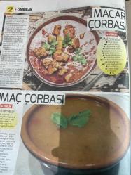 HÜRRİYET GAZETESİ HÜRRİYET KELEBEK 2 GAZETESİ DOĞUM GÜNÜ GAZETESİ - 28 MART 2017 - Birbirinden lezzetli ve farklı 13 çorba tarifi-Pazı çorbası tarifi-Panama usulü çorba tarifi-Peynir Çorbası tarifi-Miso çorbası tarifi-Macar Çorbası Tarifi-Umaç Çorbası Tarifi-Süzme Mercimek Çorbası Tarifi-Tavuklu erişte çorbası tarifi-paça çorbası tarifi-Viyana usulü patates çorbası tarifi-soğuk gazpacho çorbası tarifi-Solyanka çorbası tarifi-Minestrone çorba tarifi-Hürriyet kitap