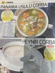 HÜRRİYET GAZETESİ HÜRRİYET KELEBEK 2 GAZETESİ DOĞUM GÜNÜ GAZETESİ - 28 MART 2017 - Birbirinden lezzetli ve farklı 13 çorba tarifi-Pazı çorbası tarifi-Panama usulü çorba tarifi-Peynir Çorbası tarifi-Miso çorbası tarifi-Macar Çorbası Tarifi-Umaç Çorbası Tarifi-Süzme Mercimek Çorbası Tarifi-Tavuklu erişte çorbası tarifi-paça çorbası tarifi-Viyana usulü patates çorbası tarifi-soğuk gazpacho çorbası tarifi-Solyanka çorbası tarifi-Minestrone çorba tarifi-Hürriyet kitap