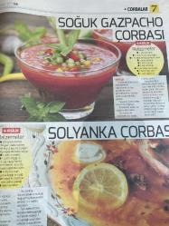 HÜRRİYET GAZETESİ HÜRRİYET KELEBEK 2 GAZETESİ DOĞUM GÜNÜ GAZETESİ - 28 MART 2017 - Birbirinden lezzetli ve farklı 13 çorba tarifi-Pazı çorbası tarifi-Panama usulü çorba tarifi-Peynir Çorbası tarifi-Miso çorbası tarifi-Macar Çorbası Tarifi-Umaç Çorbası Tarifi-Süzme Mercimek Çorbası Tarifi-Tavuklu erişte çorbası tarifi-paça çorbası tarifi-Viyana usulü patates çorbası tarifi-soğuk gazpacho çorbası tarifi-Solyanka çorbası tarifi-Minestrone çorba tarifi-Hürriyet kitap
