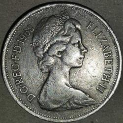 İNGİLTERE 1968  10 PENCE