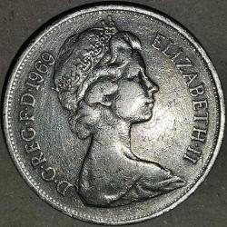 İNGİLTERE 1969  10 PENCE