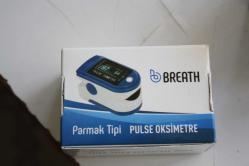 PULSE   Parmak Tipi Oksimetre Nabız Oksijen Ölçer Nabız Ölçer (D-KOLİ 2