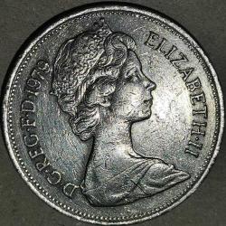 İNGİLTERE 1979  10 PENCE